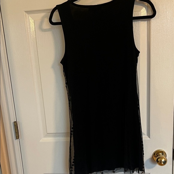 TwentyOne Black Dress with Gold Accents- S - Picture 5 of 5
